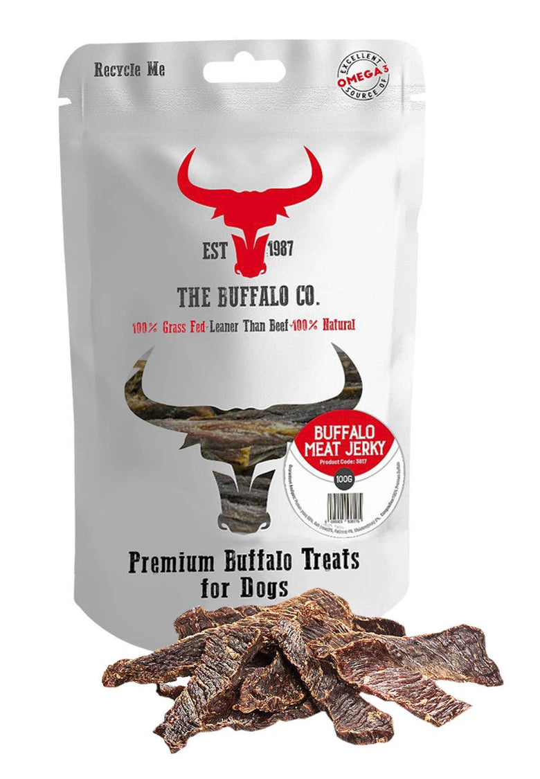 Buffalo Meat Jerky-Dog Treats-100g