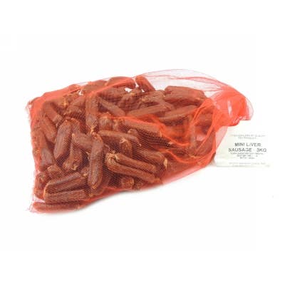 LIVER MINI SAUSAGE - 3KG