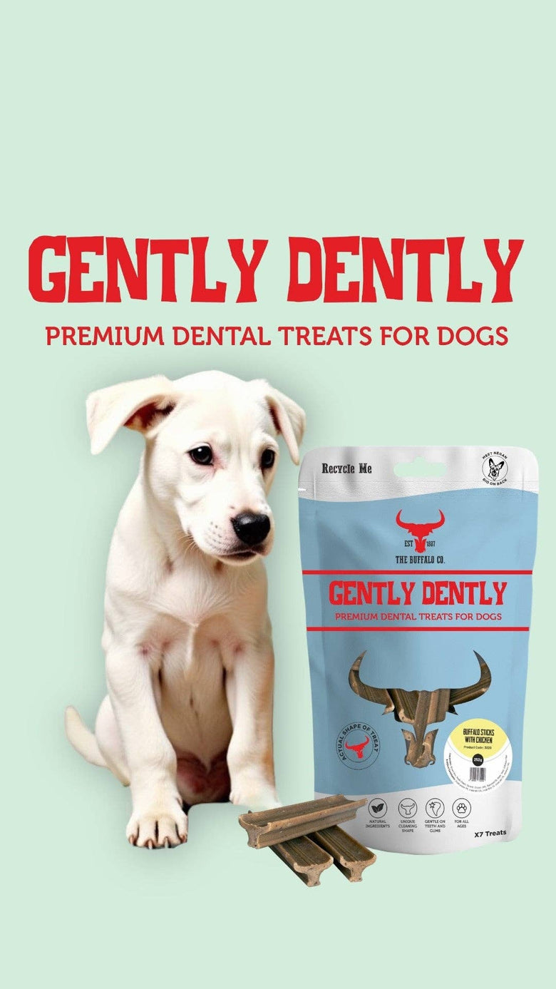 Gently Dently- Chicken Dental Treats for Dogs