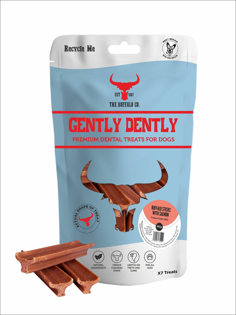 Gently Dently- Salmon Dental Treats for Dogs