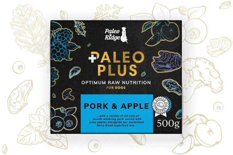 Paleo Plus Pork & Apple 500g