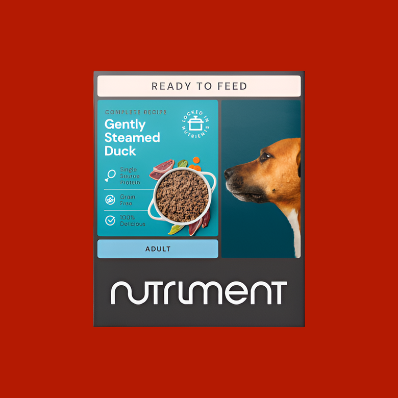 Nutriment Gently Steamed Recipe - Duck for Dogs