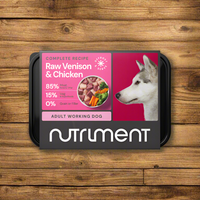 Nutriment Core Range Raw Dog Food Venison & Chicken