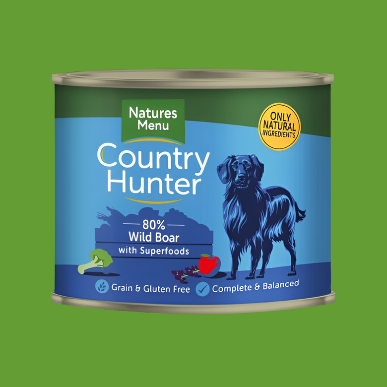 Natures Menu Country Hunter Wild Boar Adult Dog Food 600g