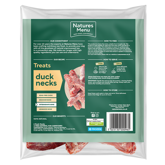 Natures Menu Duck Necks