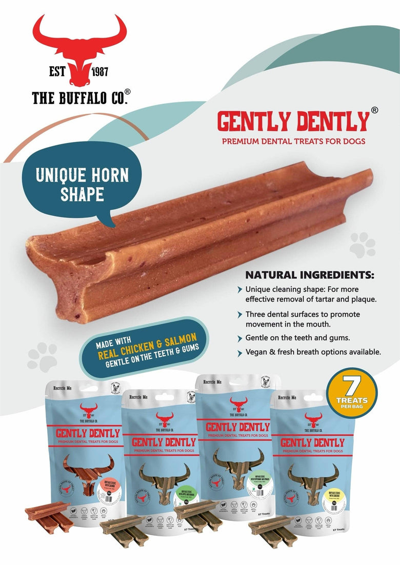 Gently Dently- Chicken Dental Treats for Dogs