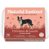 Natural Instinct Raw Dog Food Chicken & Lamb