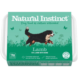 Natural Instinct Raw Dog Food Lamb