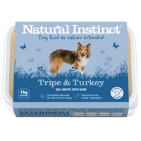 Natural Instinct Raw Dog Food Tripe & Turkey