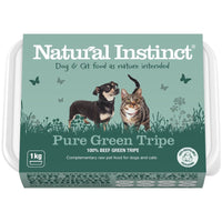 Natural Instinct Raw Dog Food Pure Green Tripe