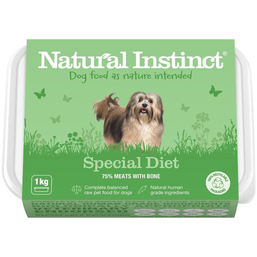 Natural Instinct Raw Dog Food Special Diet