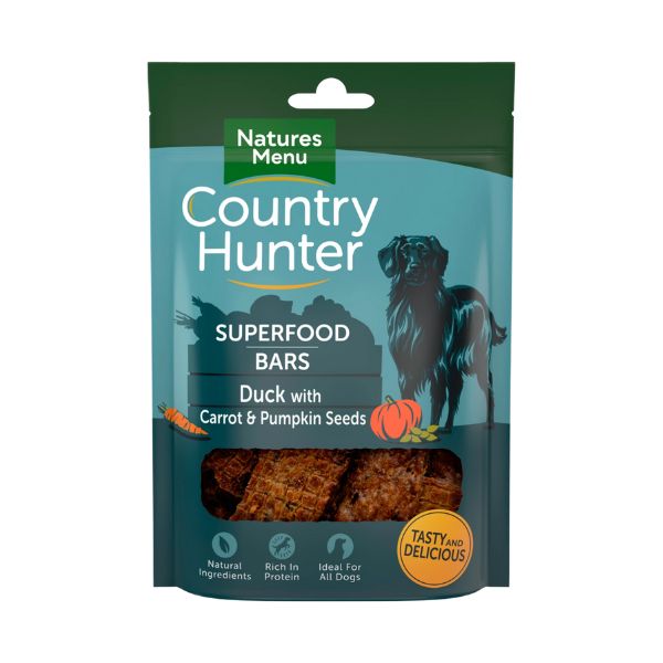 Country Hunter Superfood Bar - Duck 100g – Wild West Pet