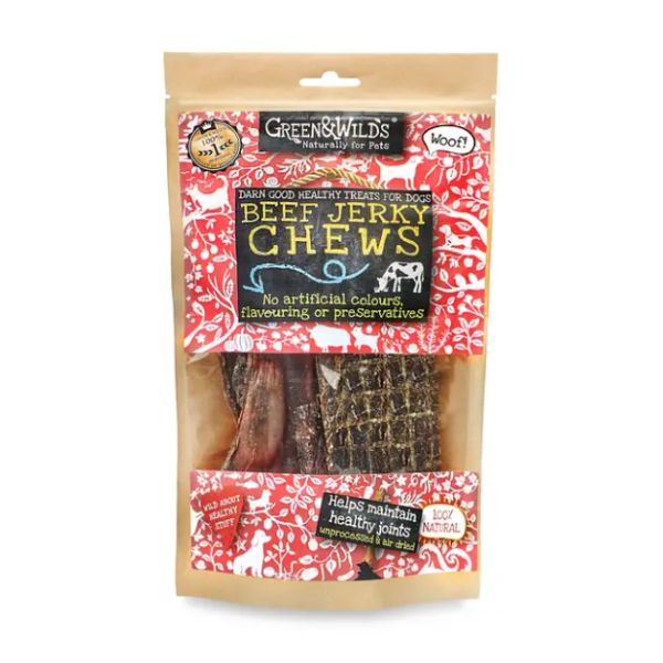 Green & Wilds Beef Jerky Chews